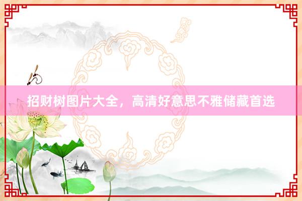 招财树图片大全，高清好意思不雅储藏首选